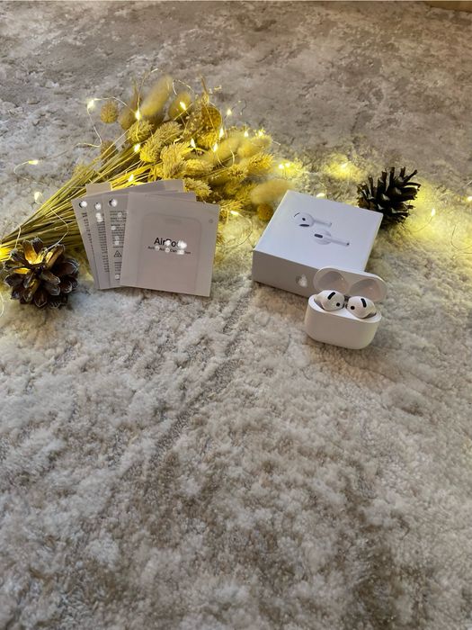 ‼️Нові аірподс 4 преміум якість 1:1 з шумоподавленням 2025