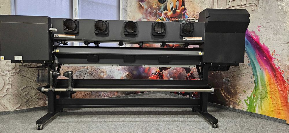 Ploter Mimaki CJV 300-160 druk/cięcie komplet nowych głowic gwar. 12 m