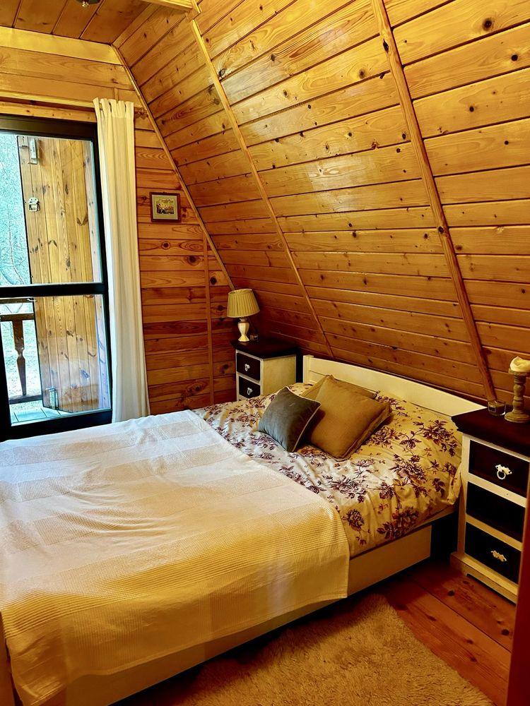 Szumilas- urokliwe siedlisko w lesie, kominek, jacuzzi, altana,