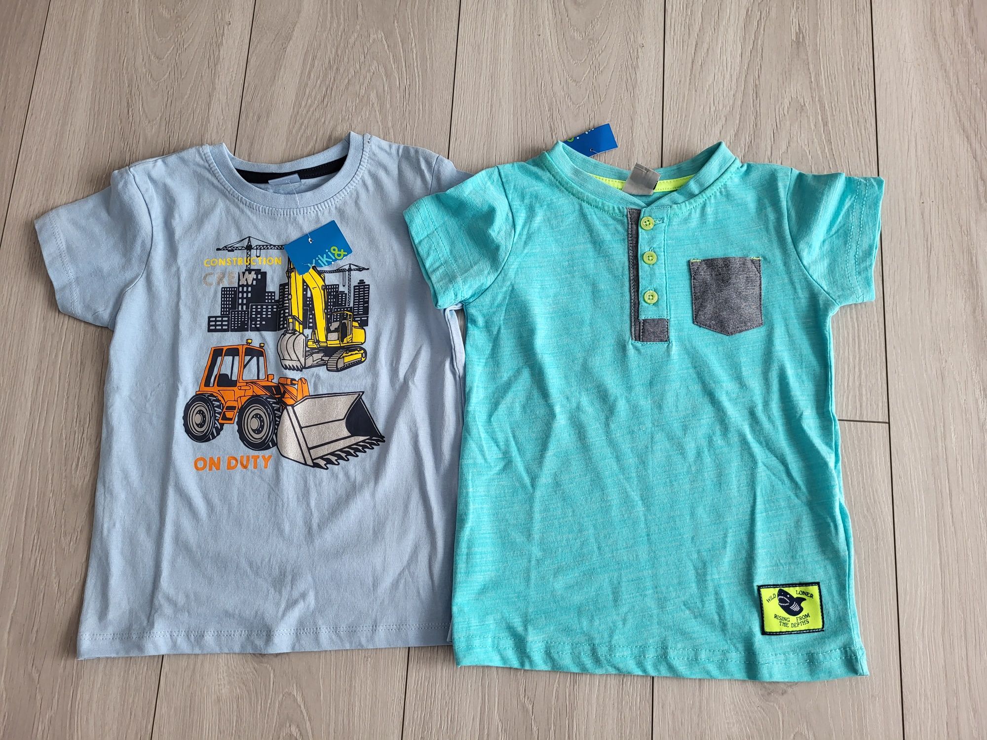 T-shirty nowe chłopięce rozmiar 104