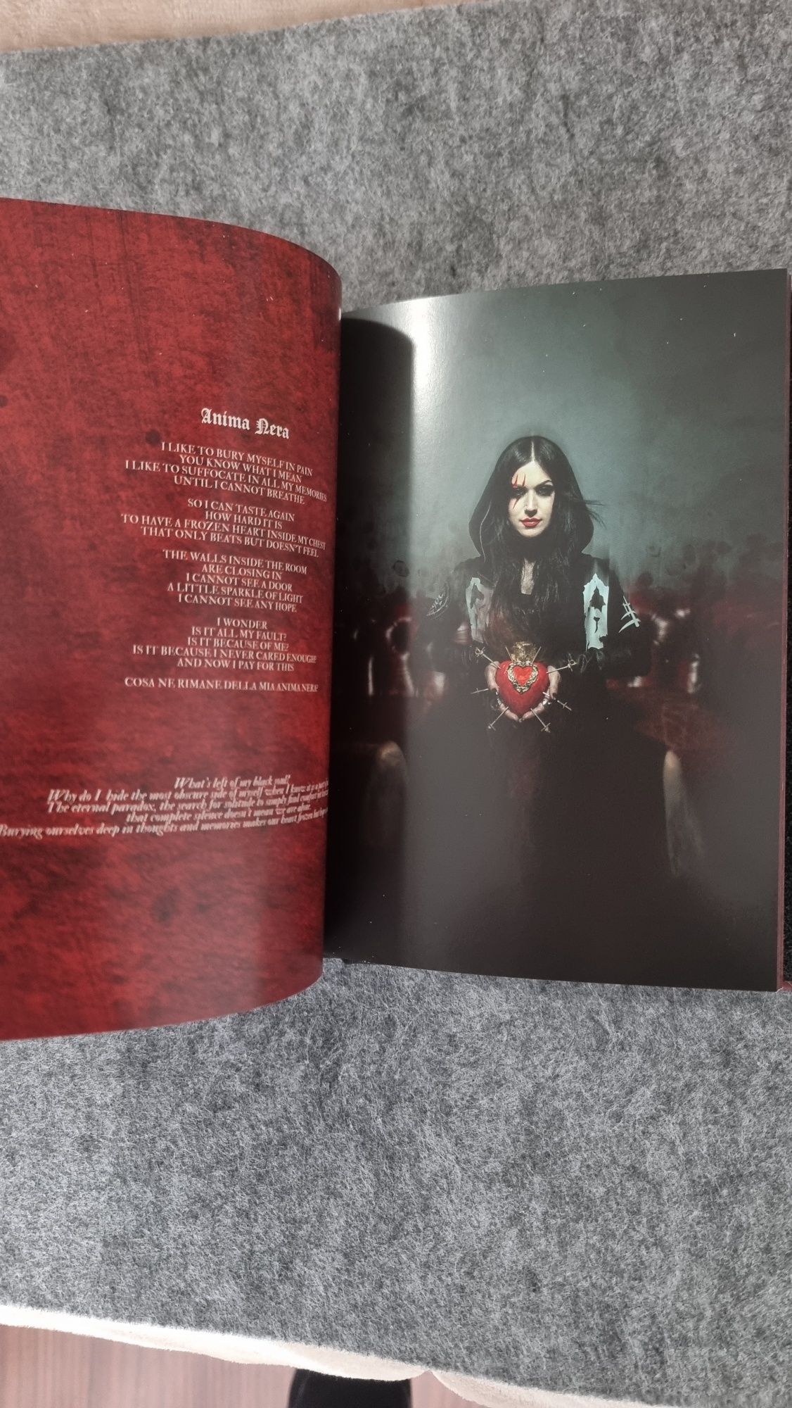 Lacuna Coil Black Anima Book Edition