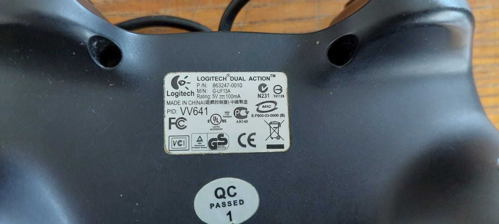 Zestaw padów oryginalne Logitech / pad / Gamepad USB 100 % sprawne