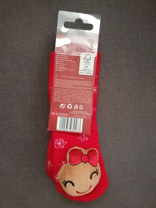 Skarpety skarpetki świąteczne pepco r. 18-22