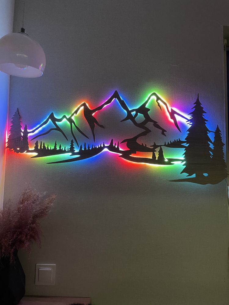 Картини з підсвіткою LED/RGB/неон