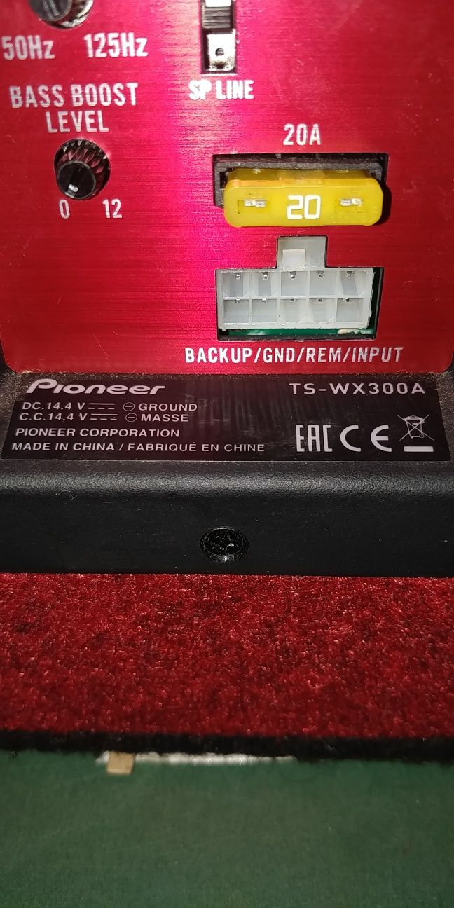 Pioneer ts-wx300a