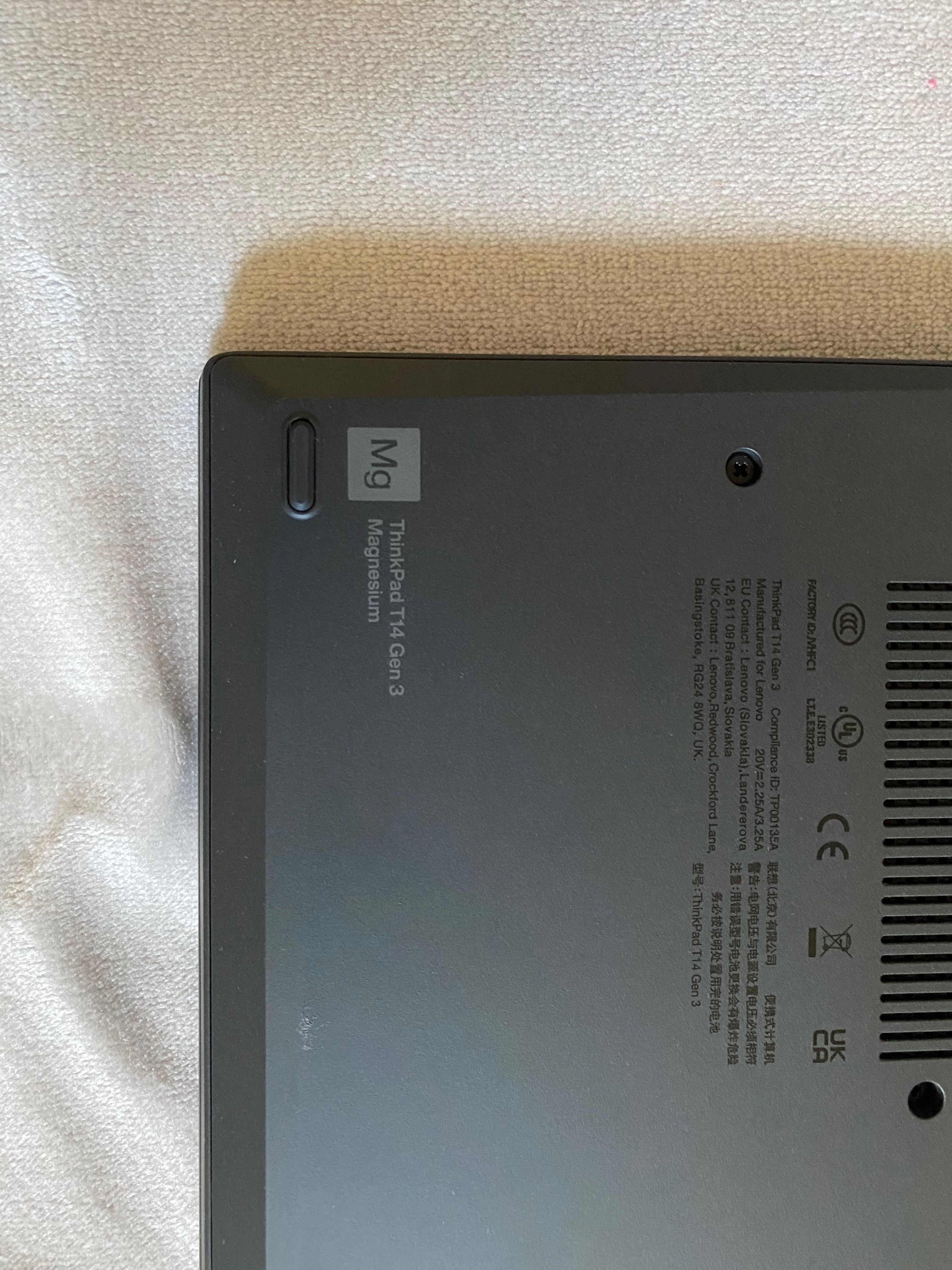 Lenovo ThinkPad T14 Gen 3 14" IntelCore i5 1.6GHz  Win 11 Pro