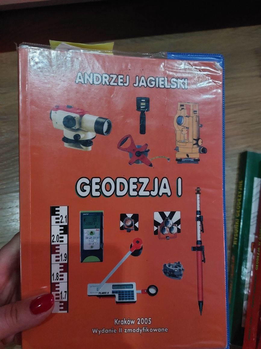 Książki do geodezji