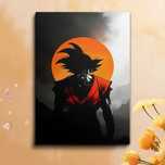 Obraz na płótnie z ramką Super Saiyan Anime