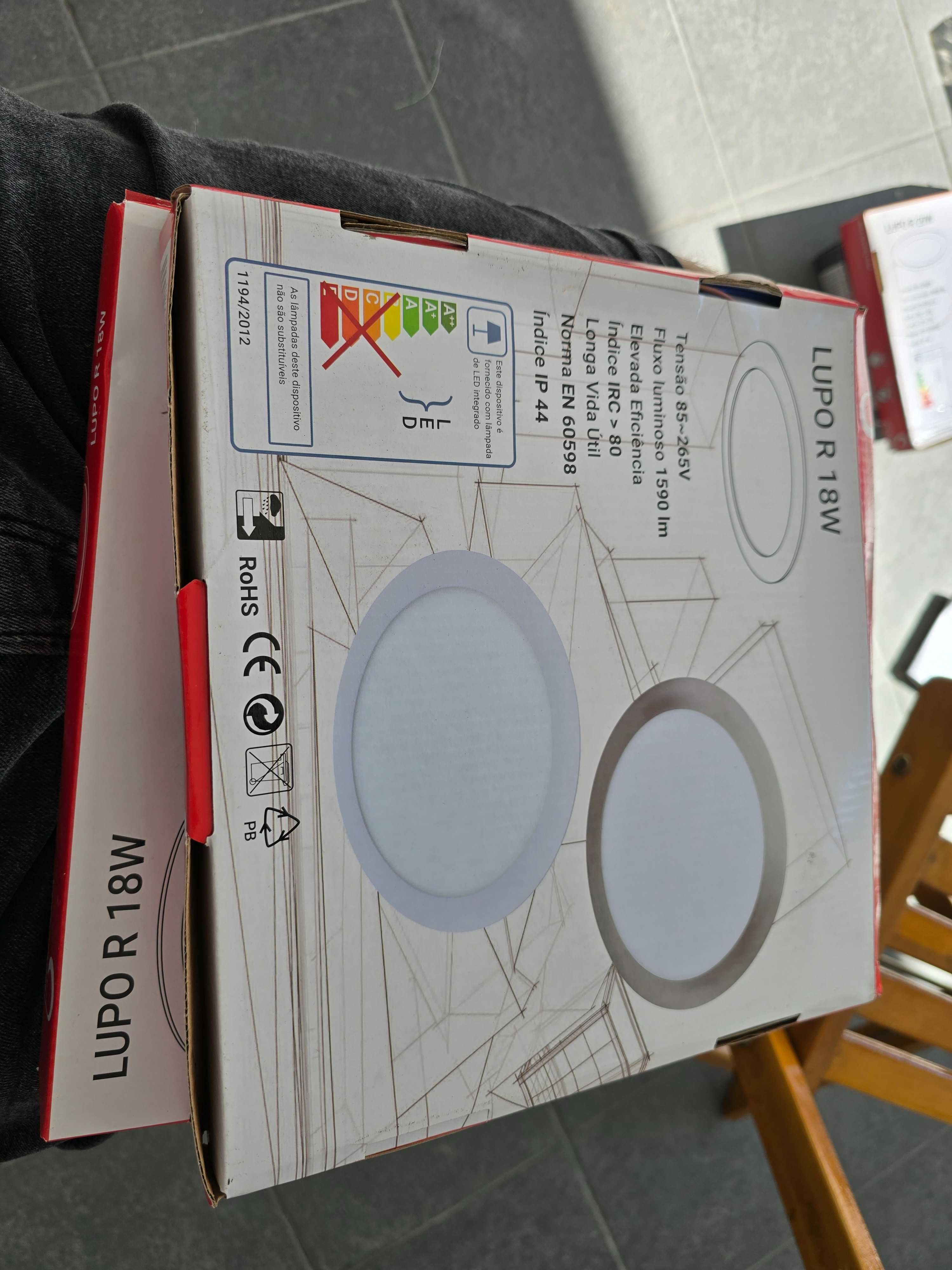 LED NOVO 18w 1590lm 225mm