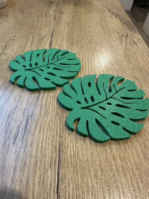 Podkladki pod kubek Monstera