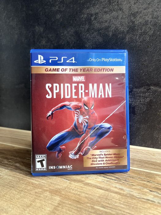 Spider-Man (PS4-PS5) Диск Only on Play Station Колекционная