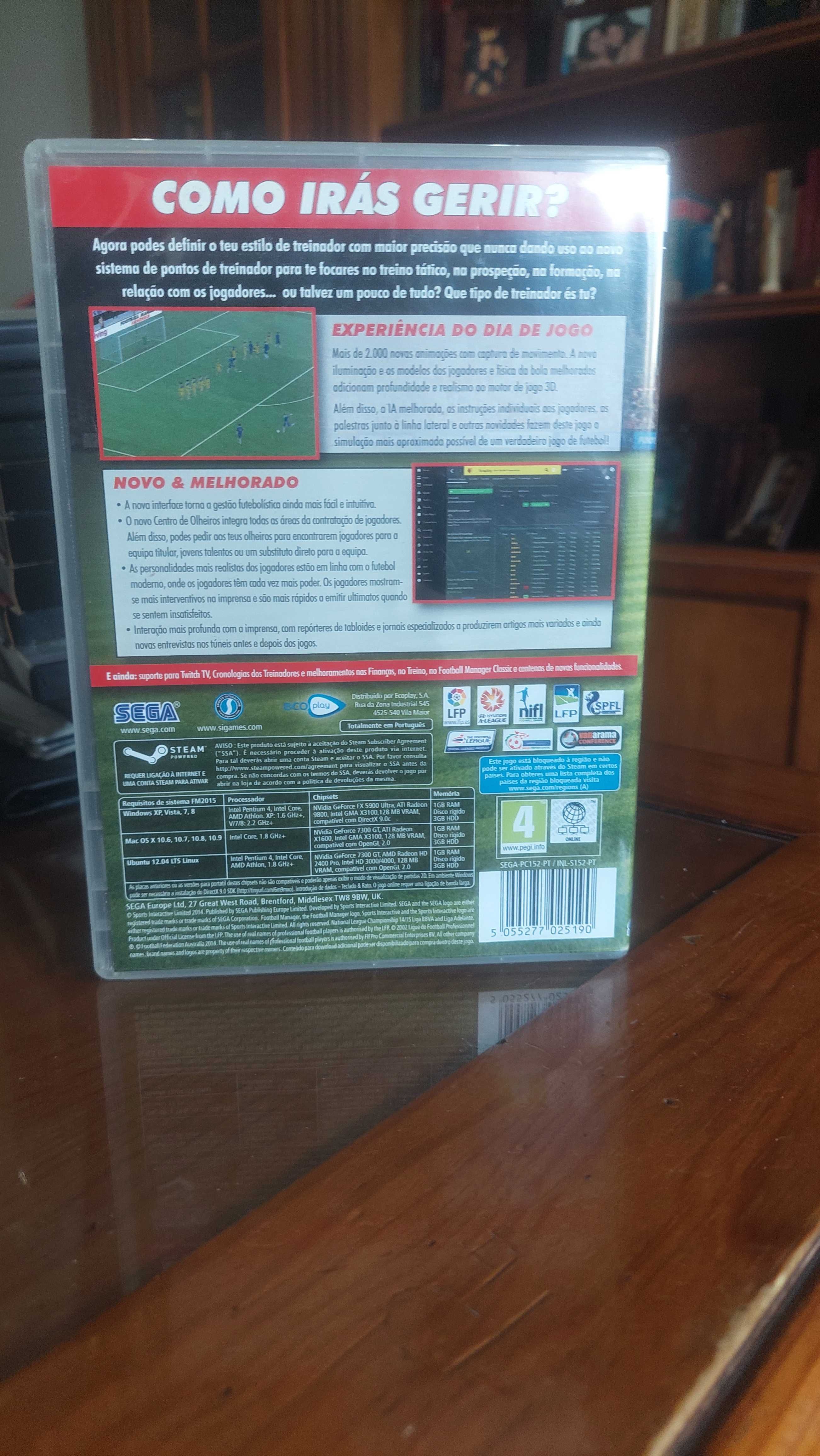 Football Manager 2015 Original (PC/Mac/Linux) - Coleção Retro