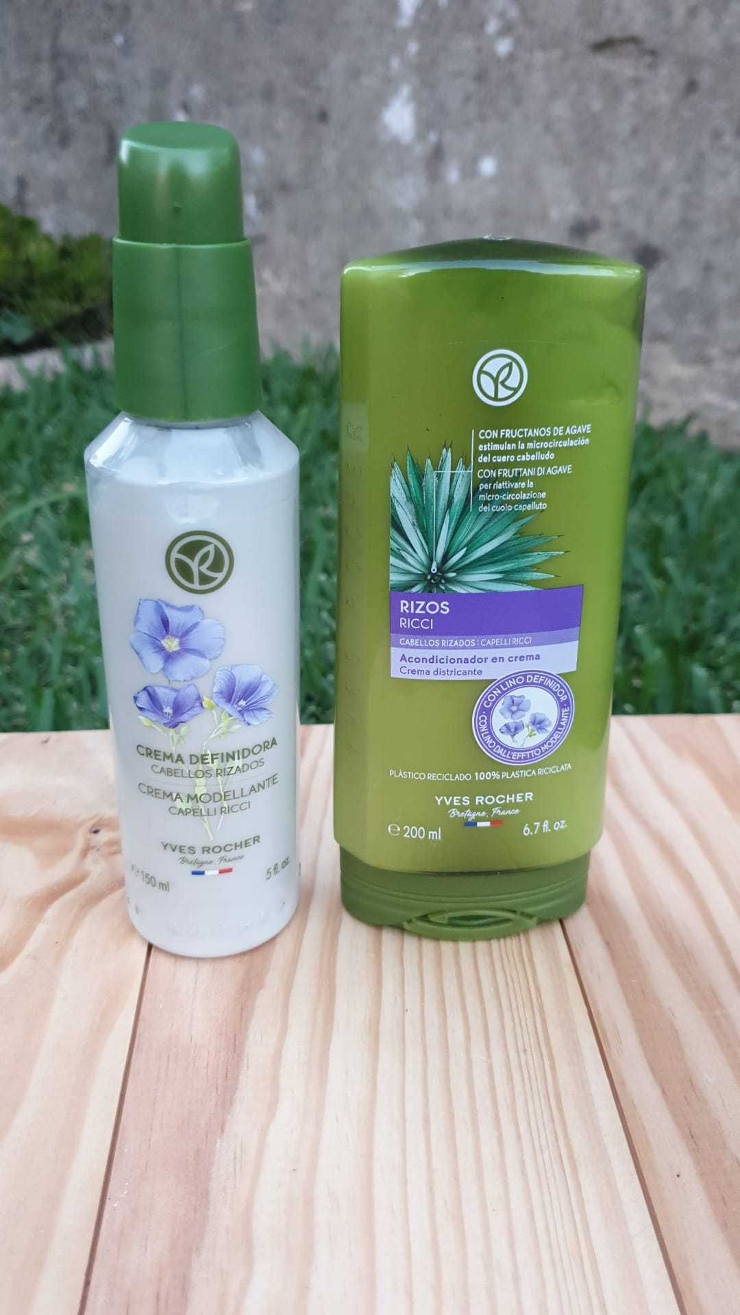 Yves Rocher - Conjunto Creme definição + Condicionador Caracóis