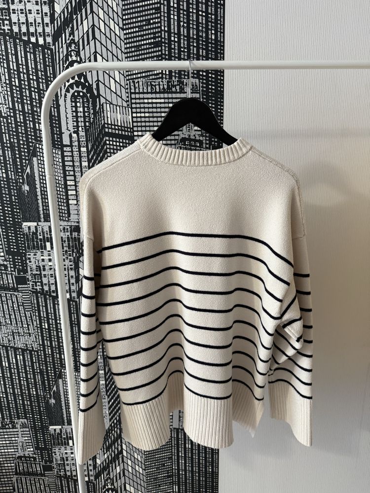 Светр оверсайз Zara у смужку