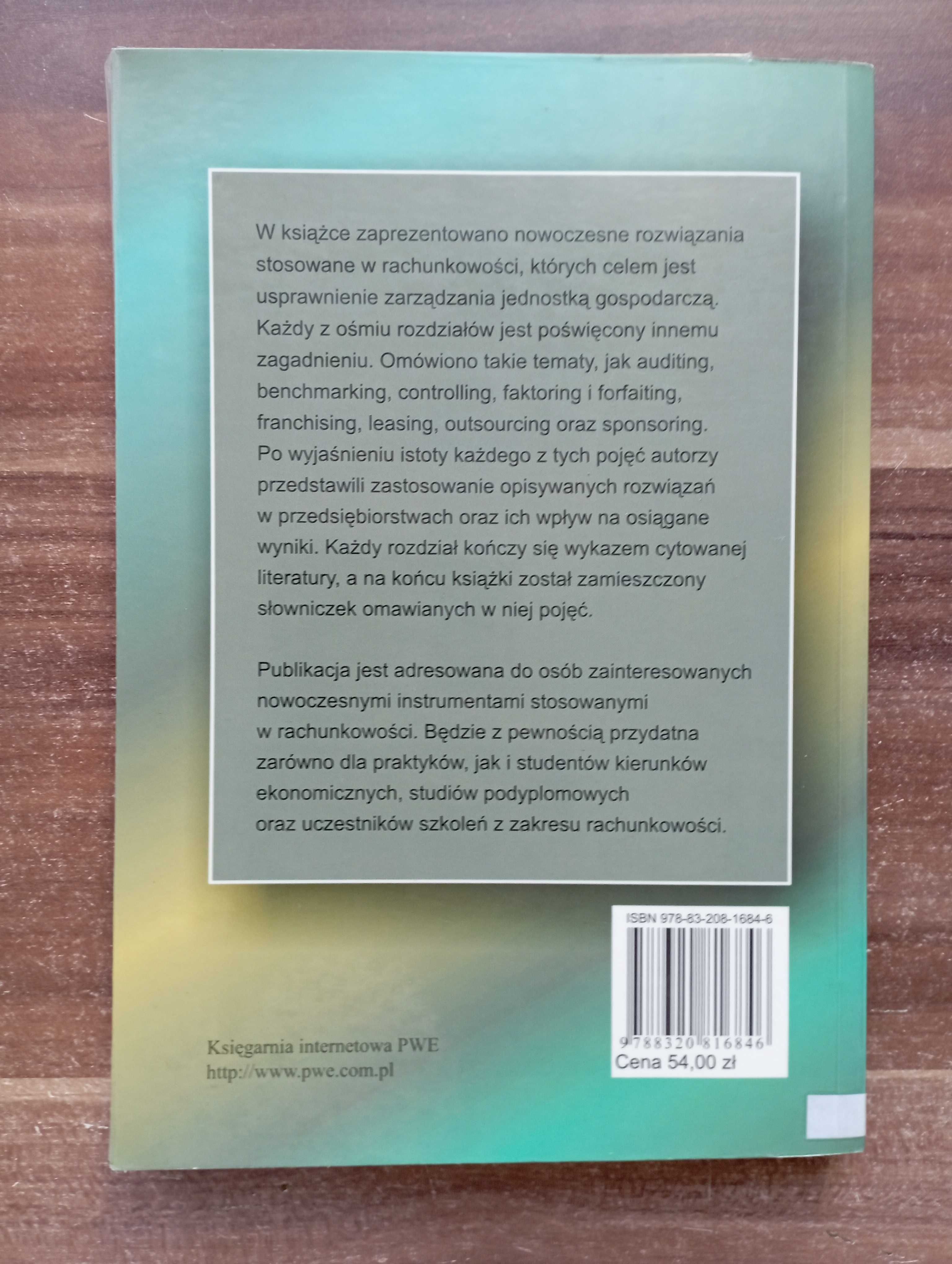 Od auditingu do sponsoringu w rachunkowości Praca zbiorowa