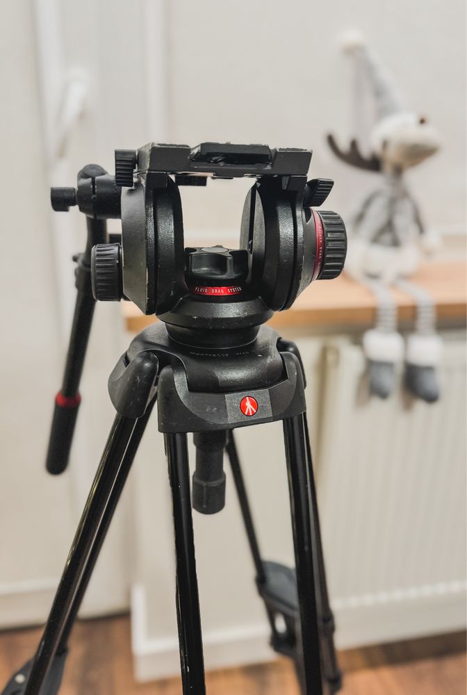 Statyw Manfrotto 546B + 504HD