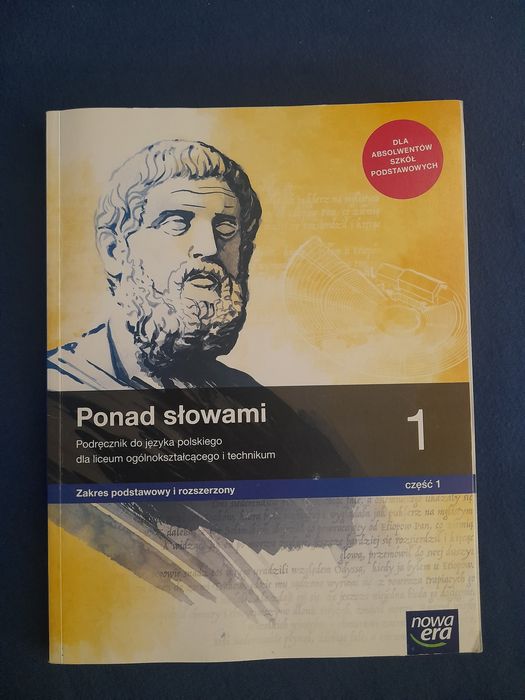 Ponad słowami - podręcznik do języka polskiego dla 1 klasy