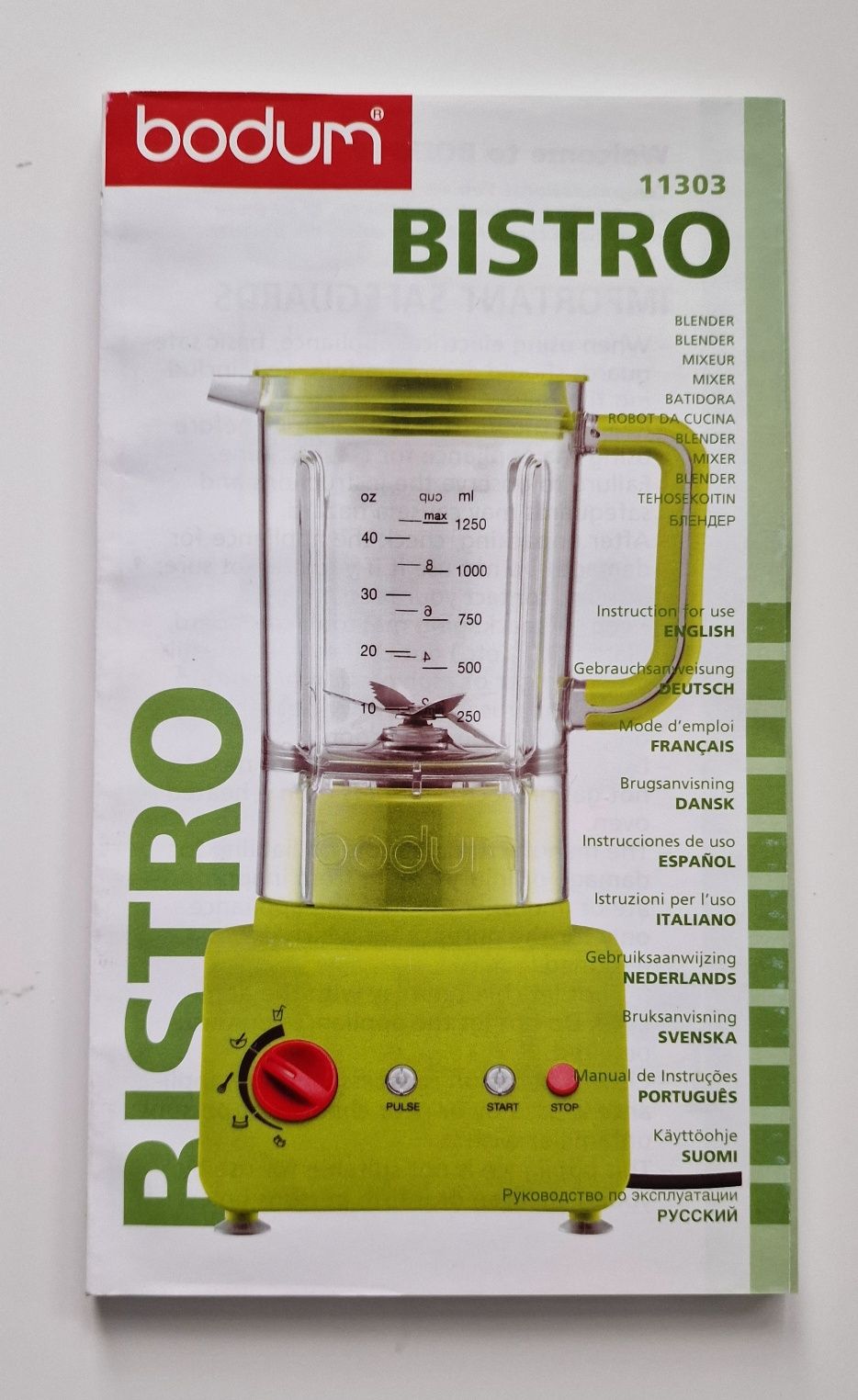 Nowy blender Bodum