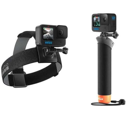 GoPro HERO 12 Black + Enduro + Head Strap + Handler Floating