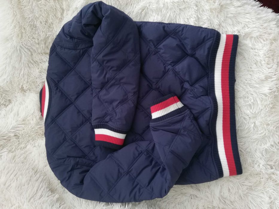 kurtka Tommy Hilfiger xs s 34 36 puchowa bomberka xs s Tommy