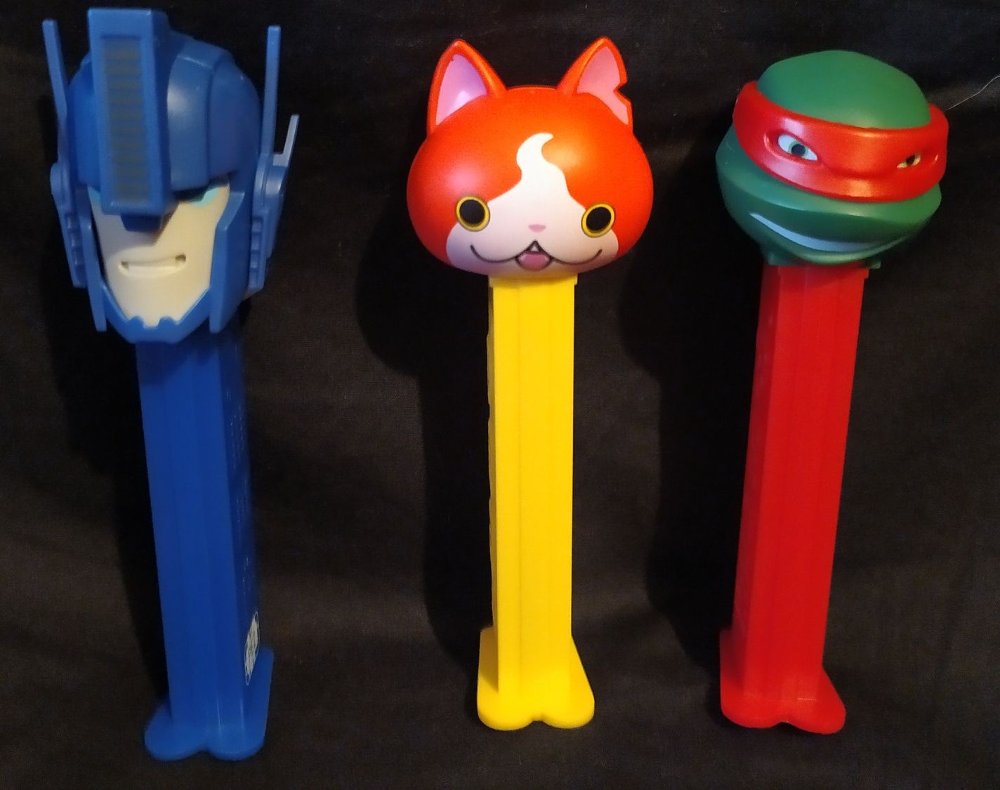 Dispensadores PEZ Nintendo, Picachu, Transformers, Yokai etc