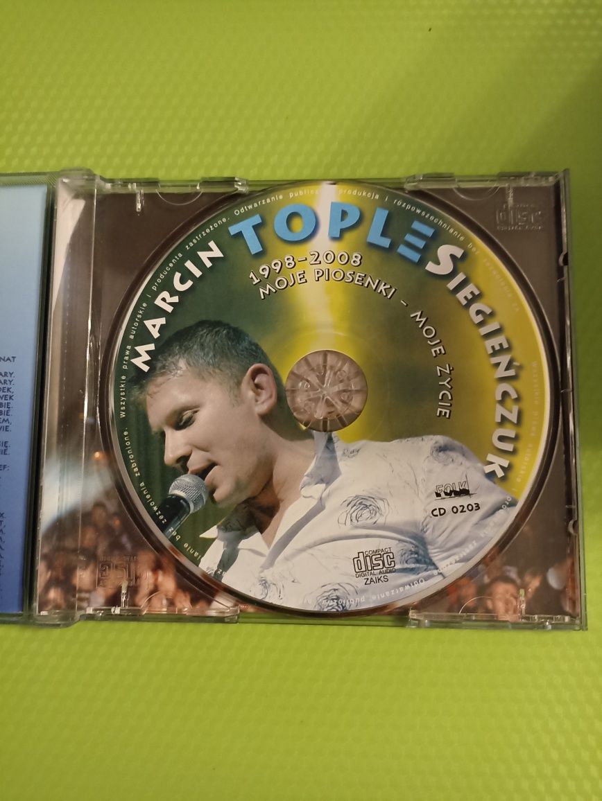 TOPLES Marcin Siegieńczuk moje piosenki moje życie płyta CD