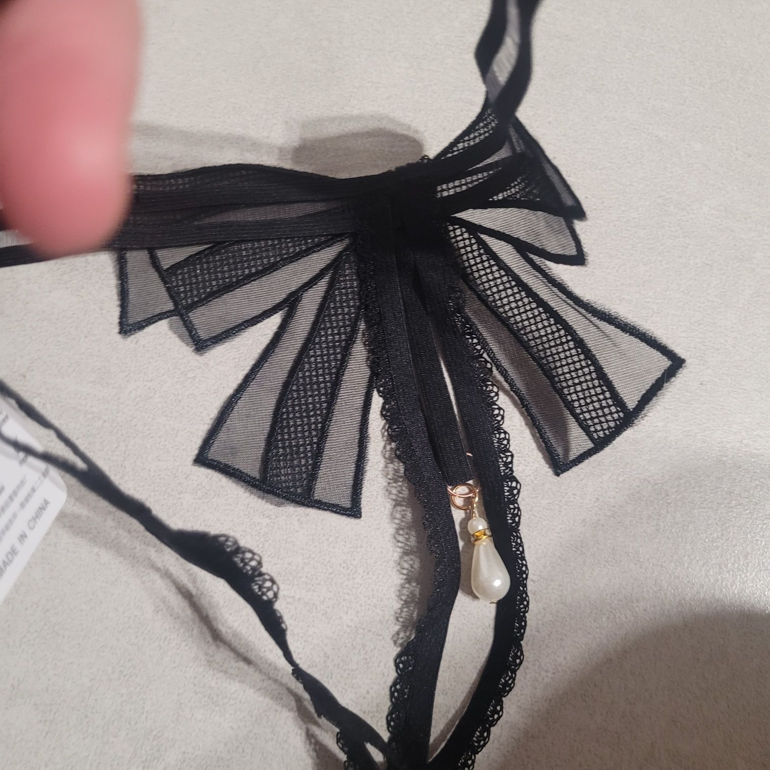 Stringi Czarne  S/M