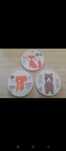 Conjunto Quadros Decoração Infantil Animais