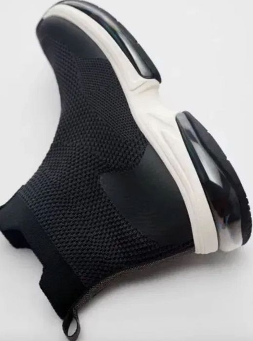 ZARA Buty z elastyczną cholewką i oryginalną podeszwą NOWE ZARA 35