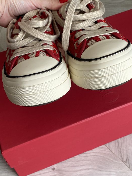 Кеди, кеды на платформе Valentino, діор 35 розмір