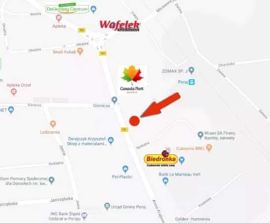 Lokal usługowo handlowy Poraj - w samym centrum