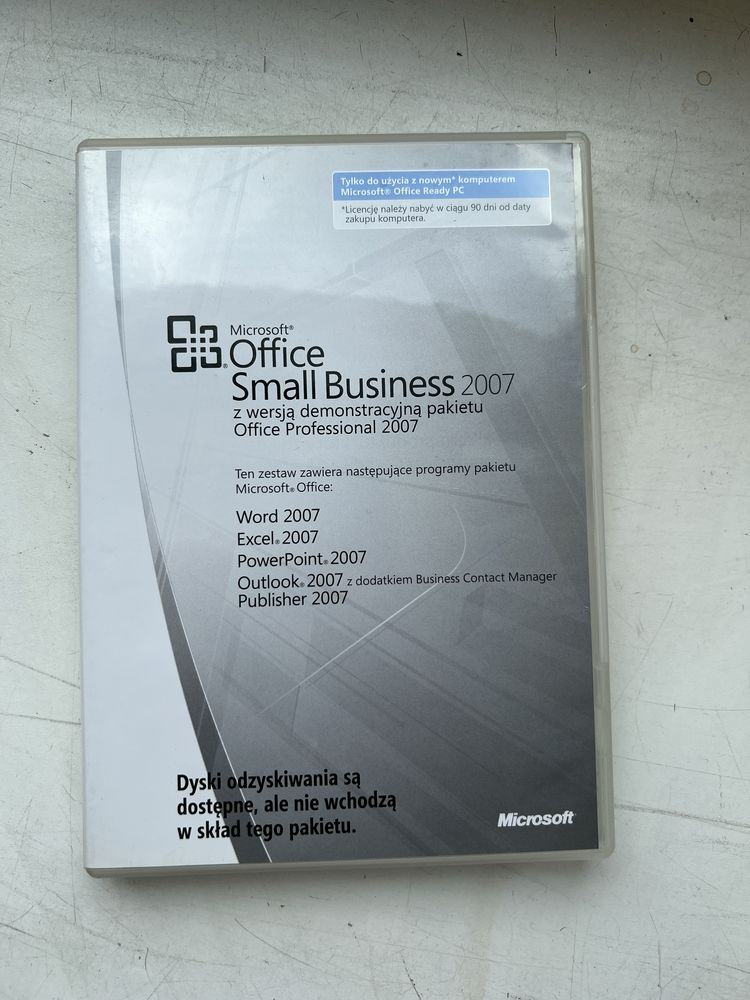 Microsoft Office Small Business Edition 2007 PL