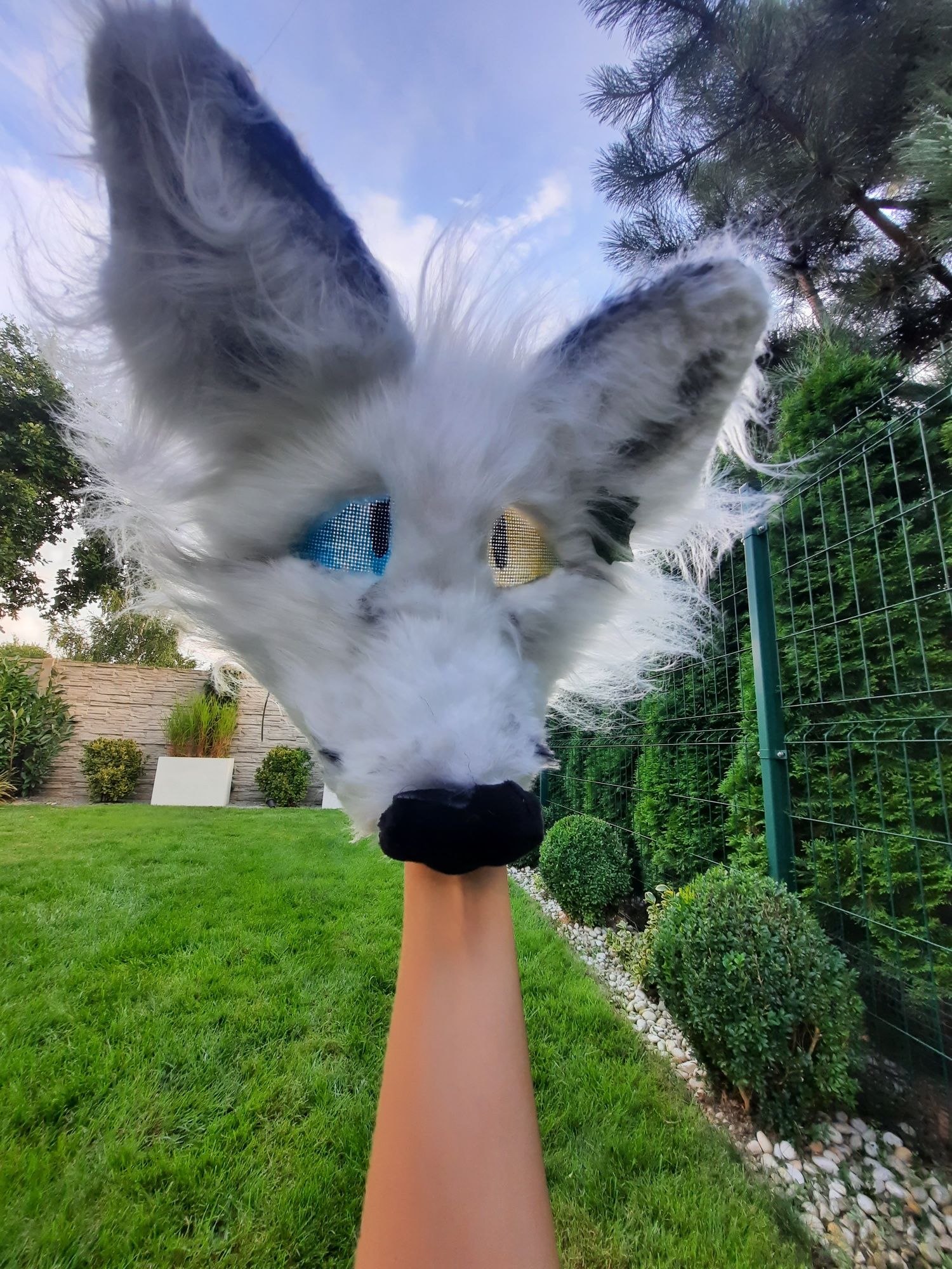 Duża Maska Lisa therian/furry