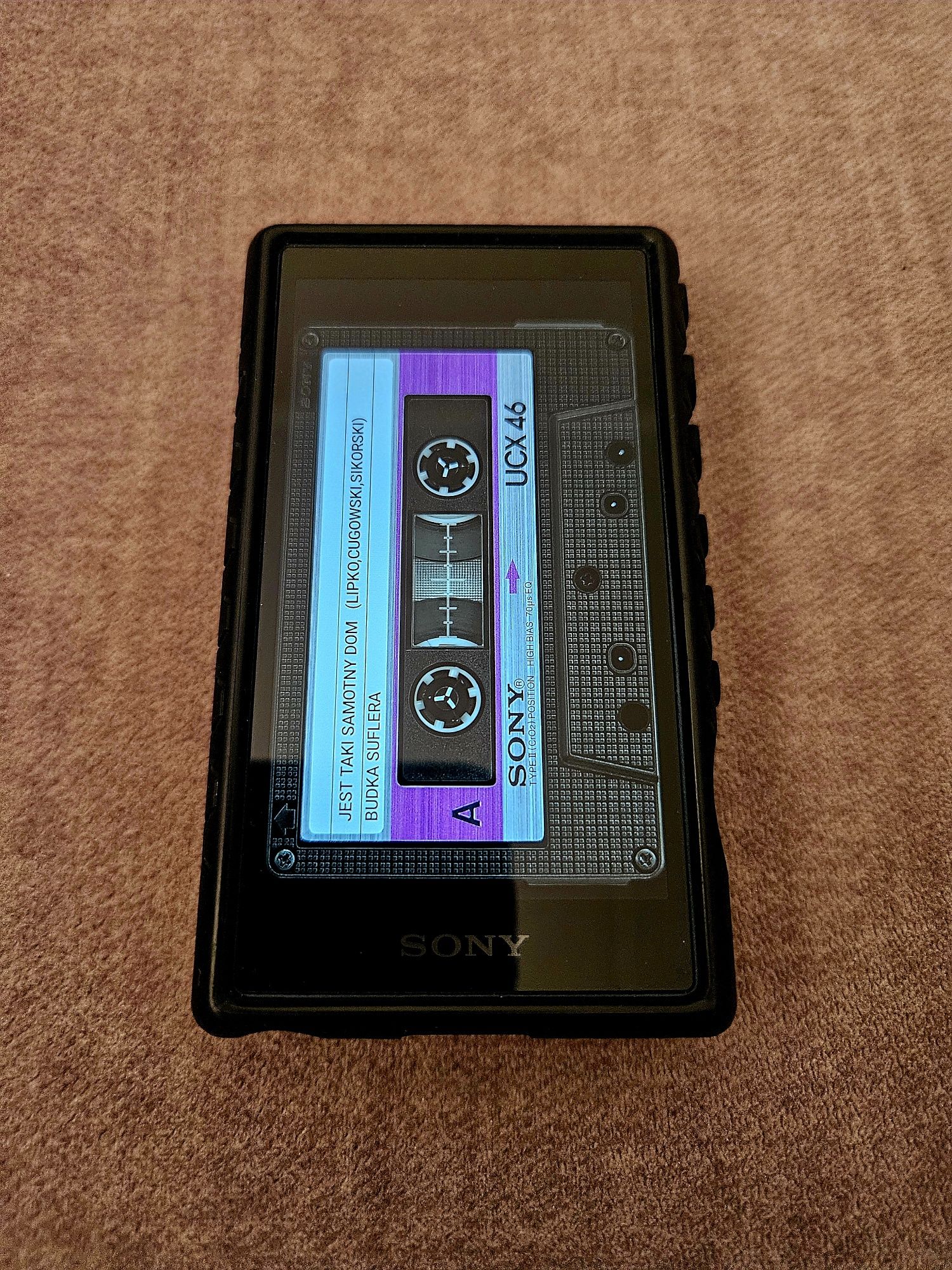 Sony Hi-Res audio walkman NW-A105 niebieski.