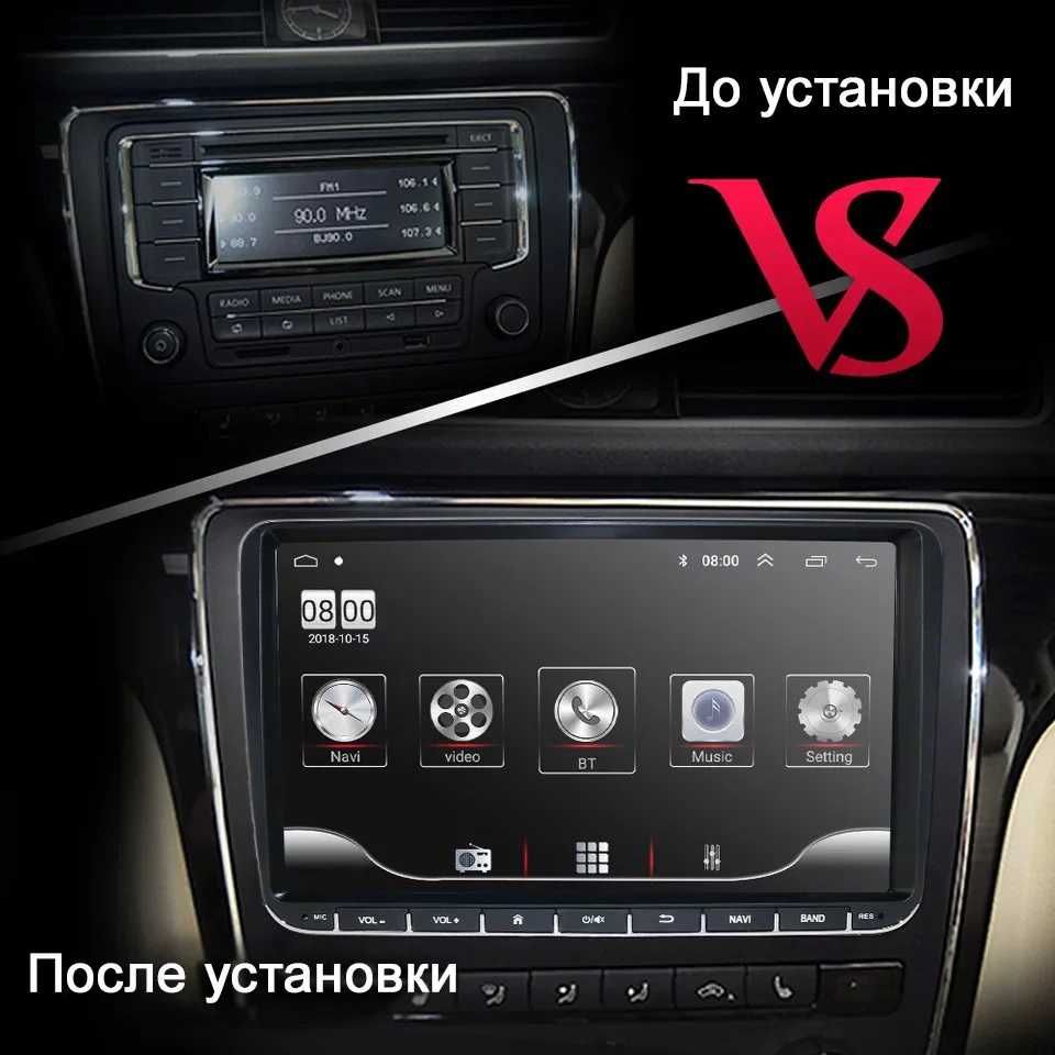 Штатная магнитола 4/32 GB Volkswagen B6/B7/CC/Caddy/Tiguan/Jetta/Polo