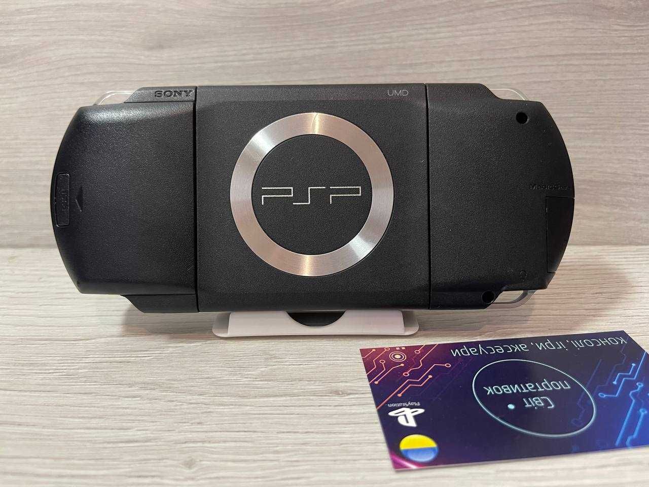 Ігрова портативна консоль Sony PSP Black 32GB + 40 Ігор встановлено