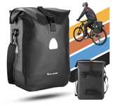 Nowa WESTGIRL torba, sakwa rowerowa, 2w1, wodoodporna, 18l, lekka!