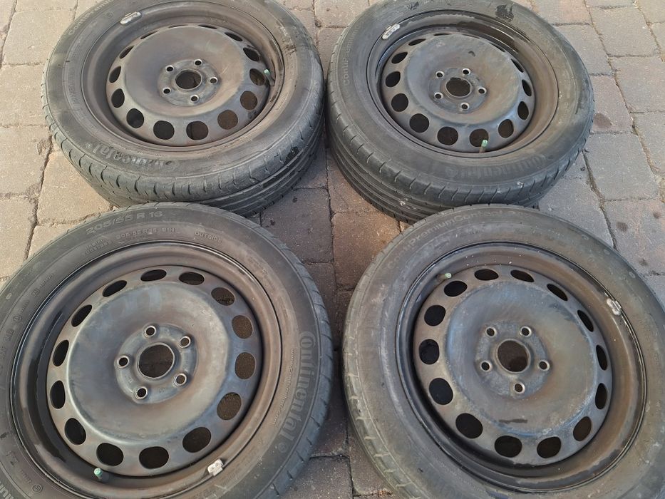 * 16" felgi stalowe * 5x112 * AUDI VW SKODA SEAT * stalówki