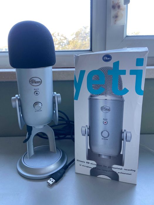 Microfone Yeti em óptimo estado