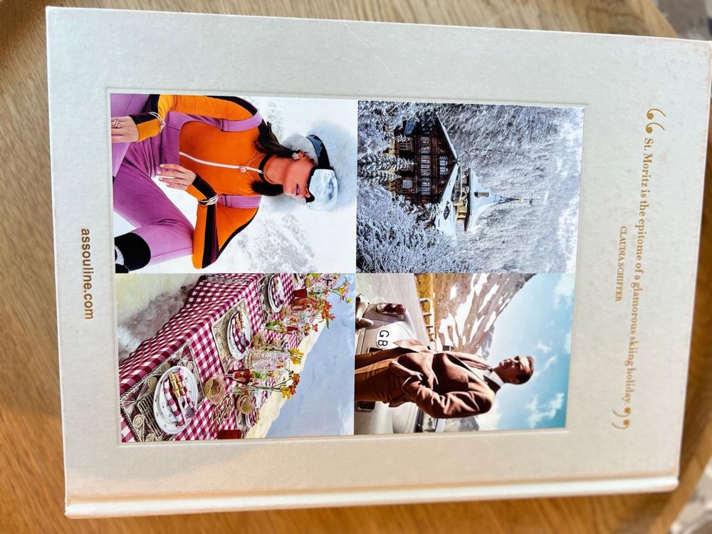 Tablebook książka „St. Moritz Chic” – Assouline