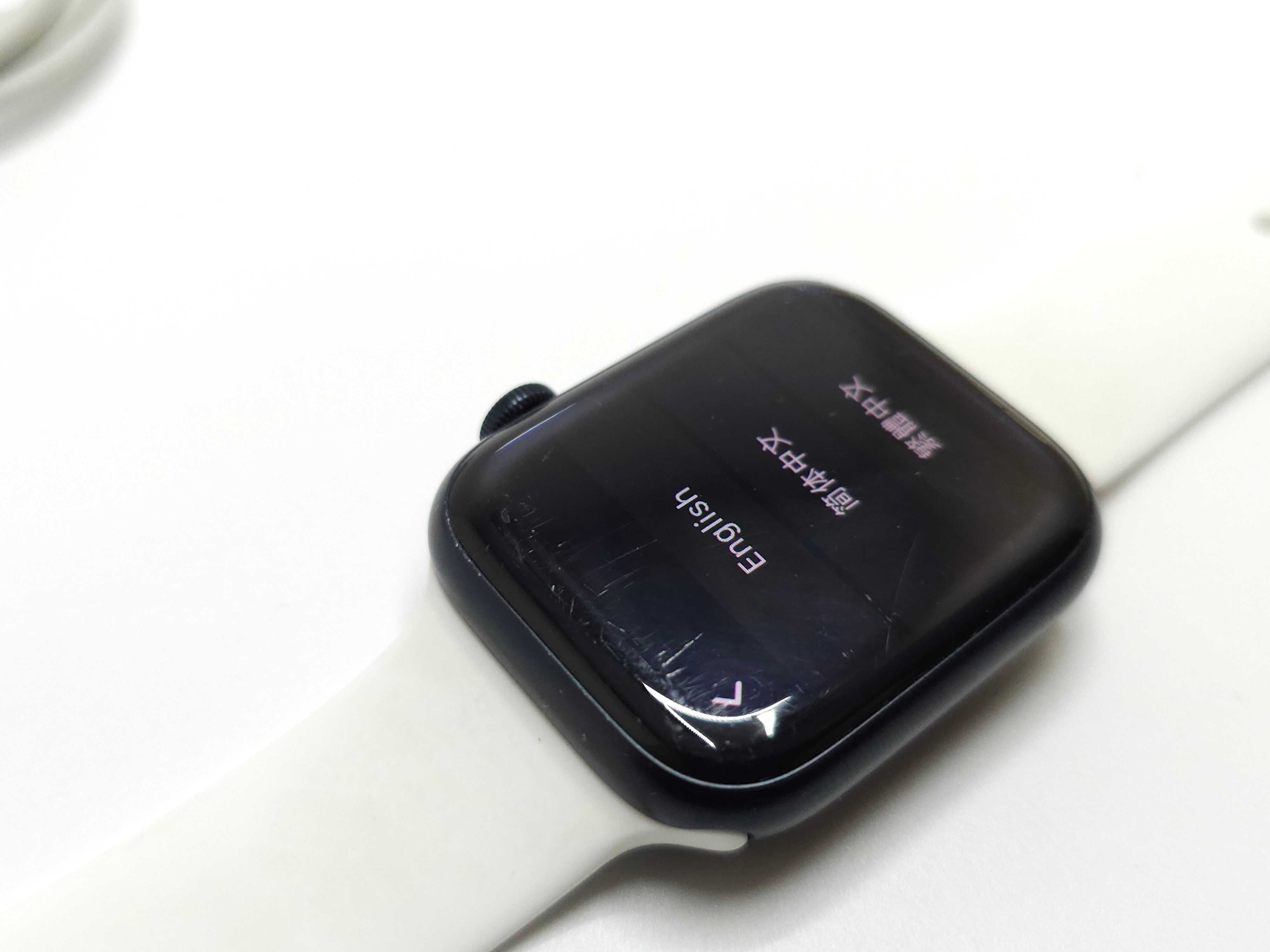 Apple watch 8 gps 45mm retina oled zdrowie sport ładowarka magnetyczna