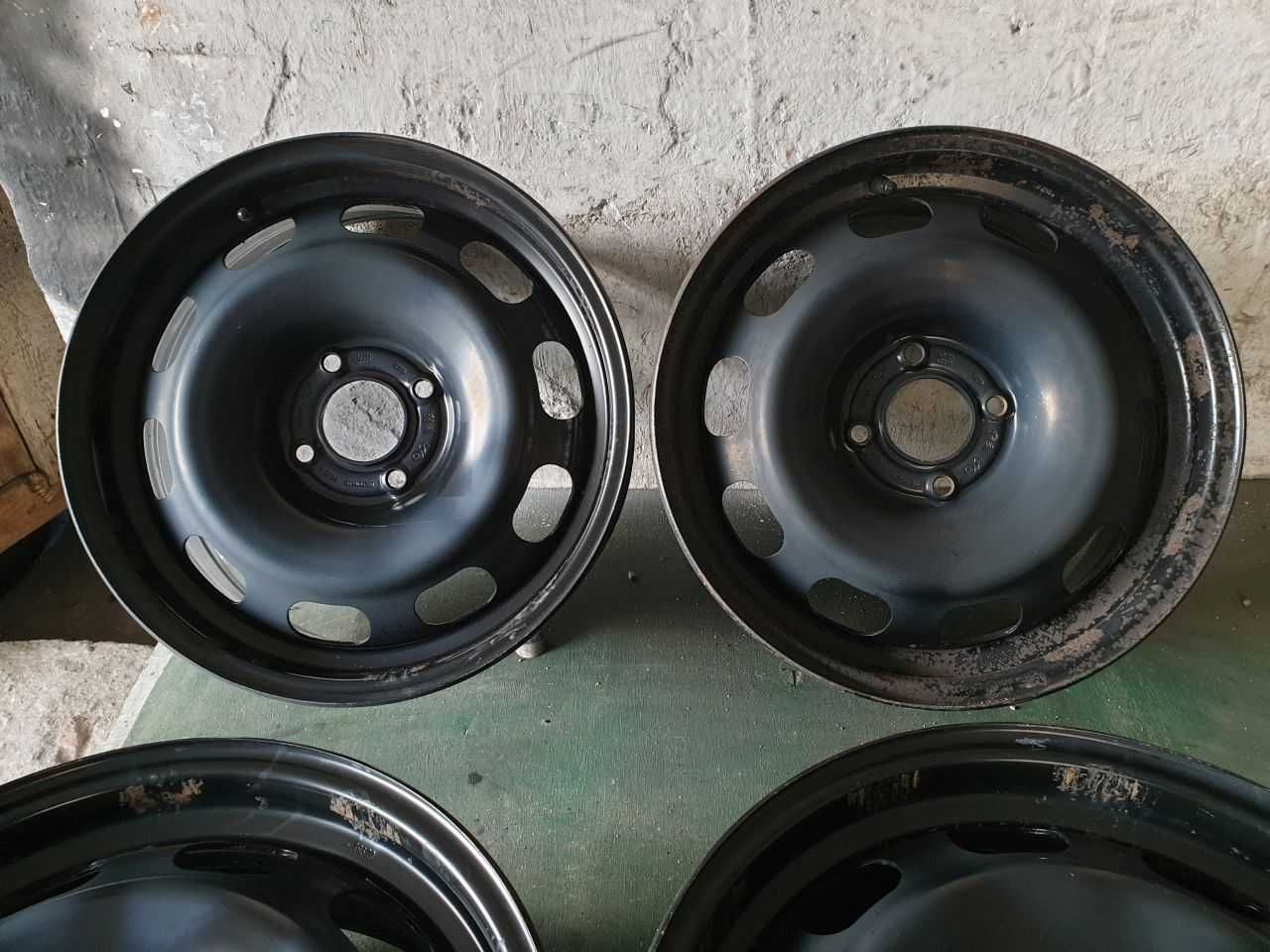 Felgi stalowe R16 4x108 6,5JX16H2 ET 38 Opel Corsa Peugeot 208