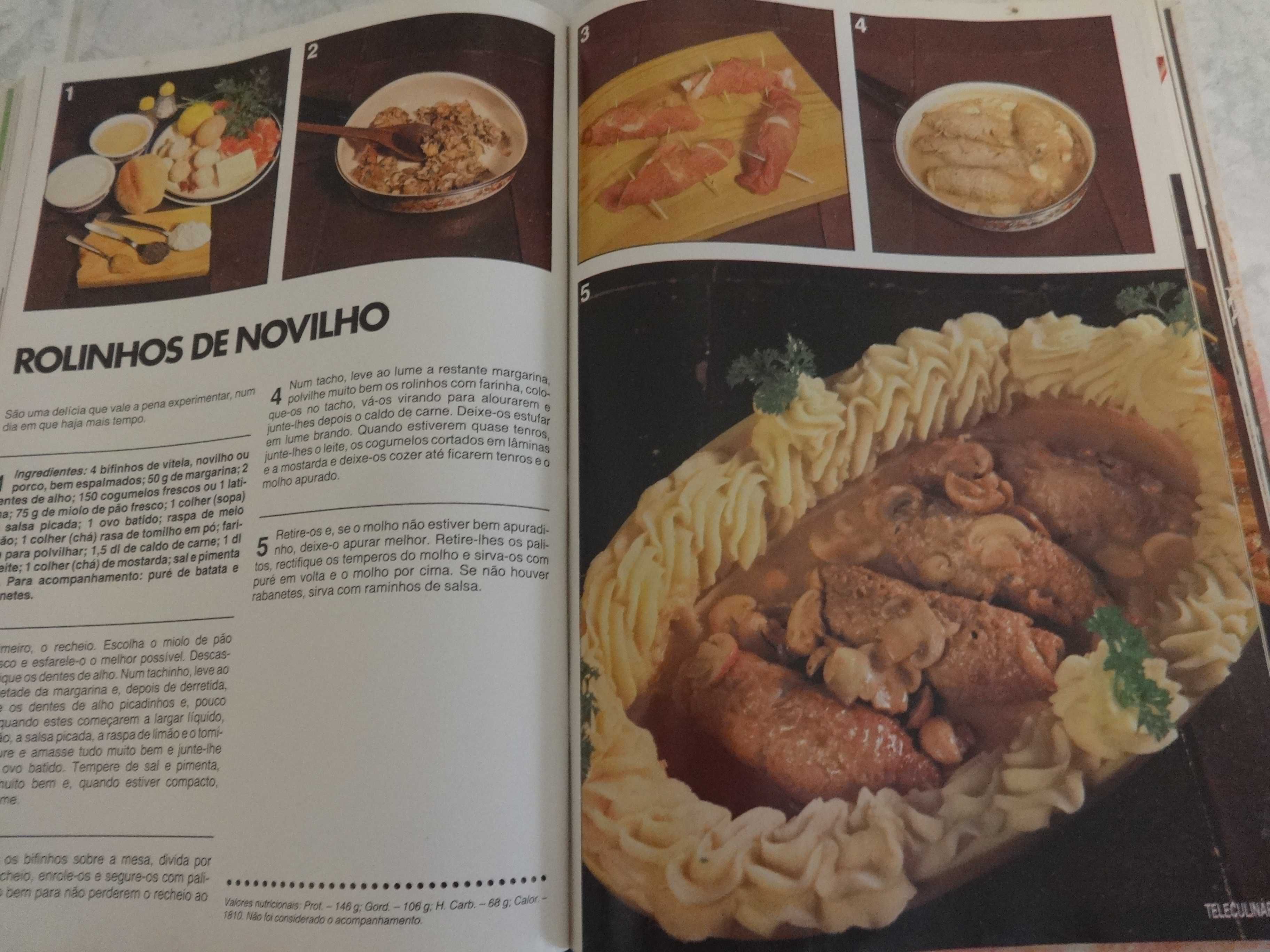 Livro Teleculinária e Doçaria 13º Volume