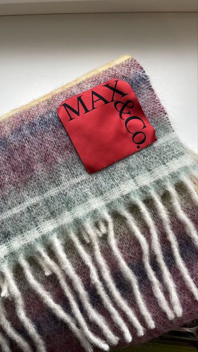 Вовняний мохеровий шарф від бренду Max & Co Max Mara оригінал