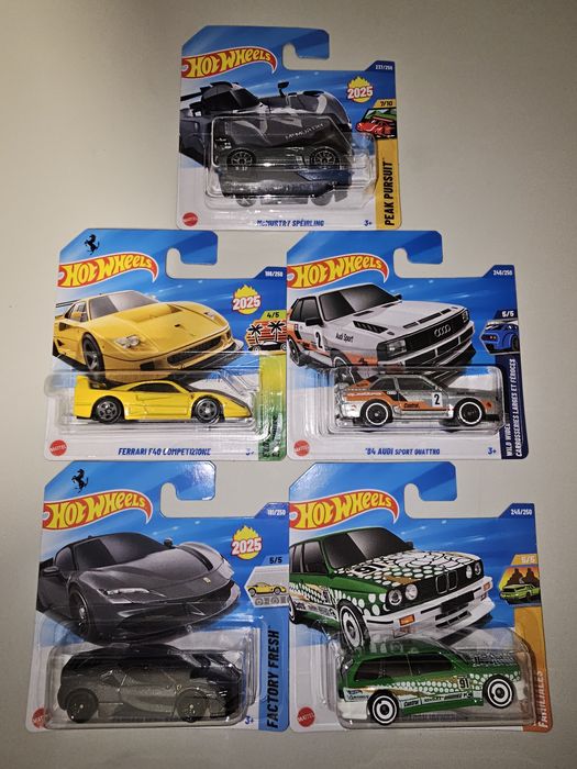 Hot wheels zestaw 5 szt