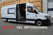 Mercedes-Benz Sprinter MAXI XXL 316 CDI LIFT brygadówka  6-cio osobowy blaszak brygadówka DOKA HOLENDERKA KLIMA