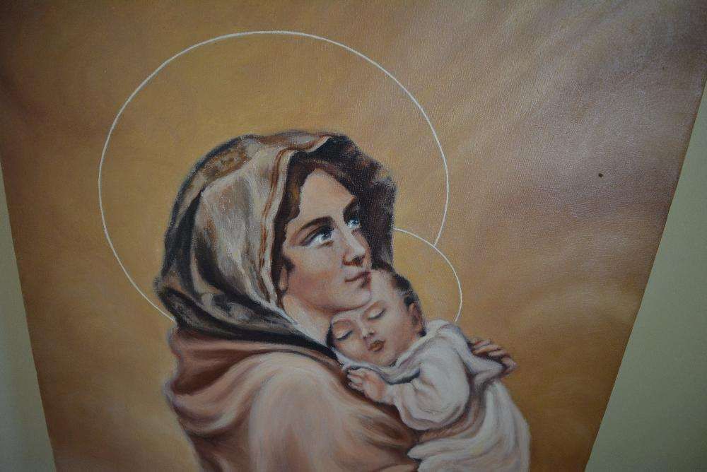 Obraz olejny na płótnie - Matka Boska Cygańska