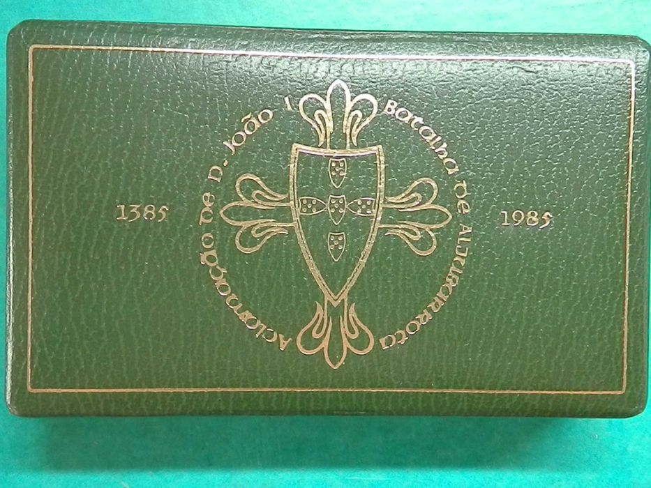 1335 - PROOF: 25$00 + 100$00 D.João I e Aljubarrota, por 55,00