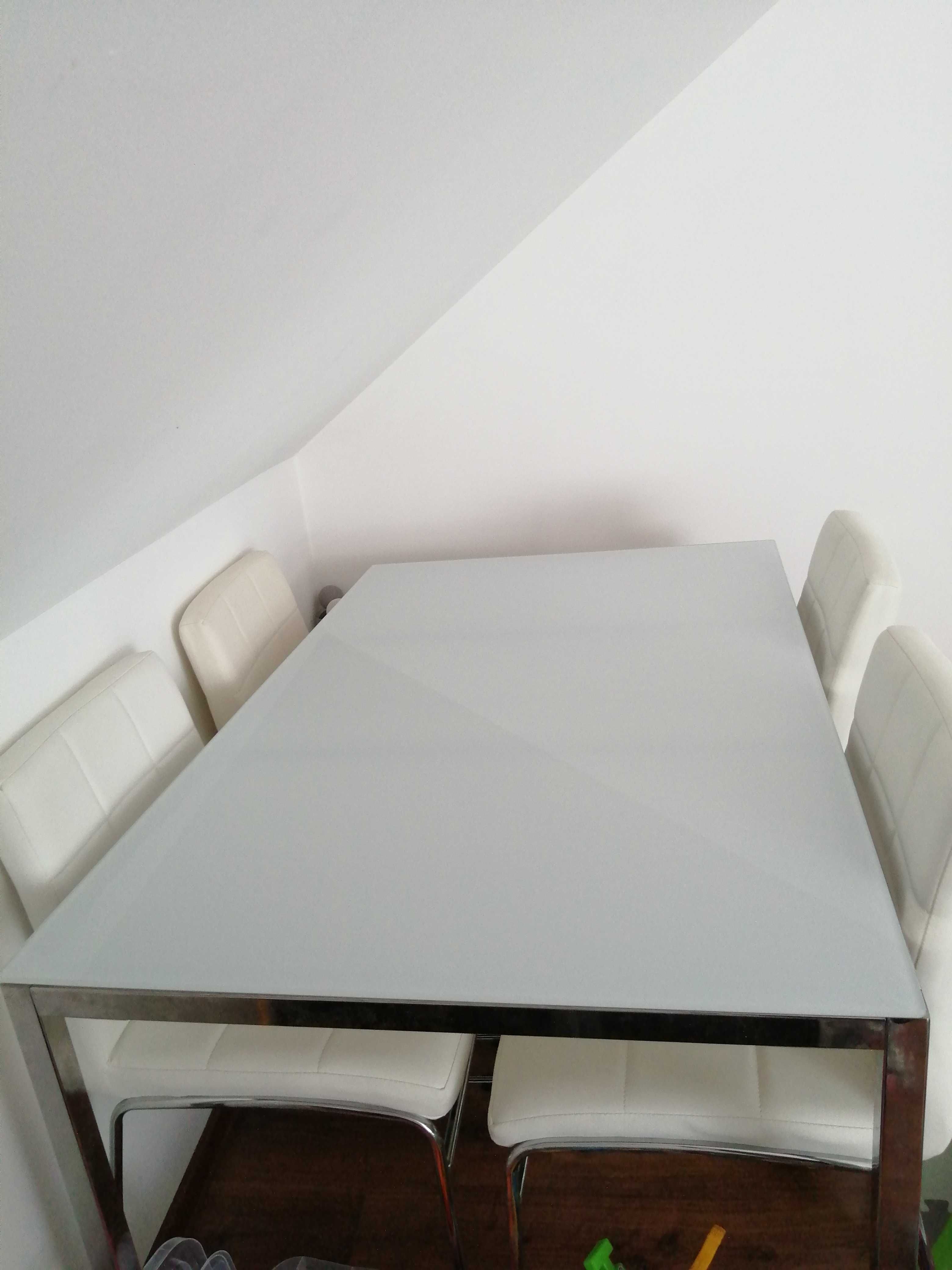 Stół prostokątny szklany Ikea