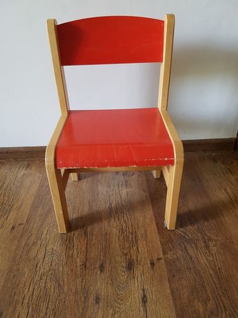 Drewniane krzesło dla dziecka Moje Bambino rozmiar 1